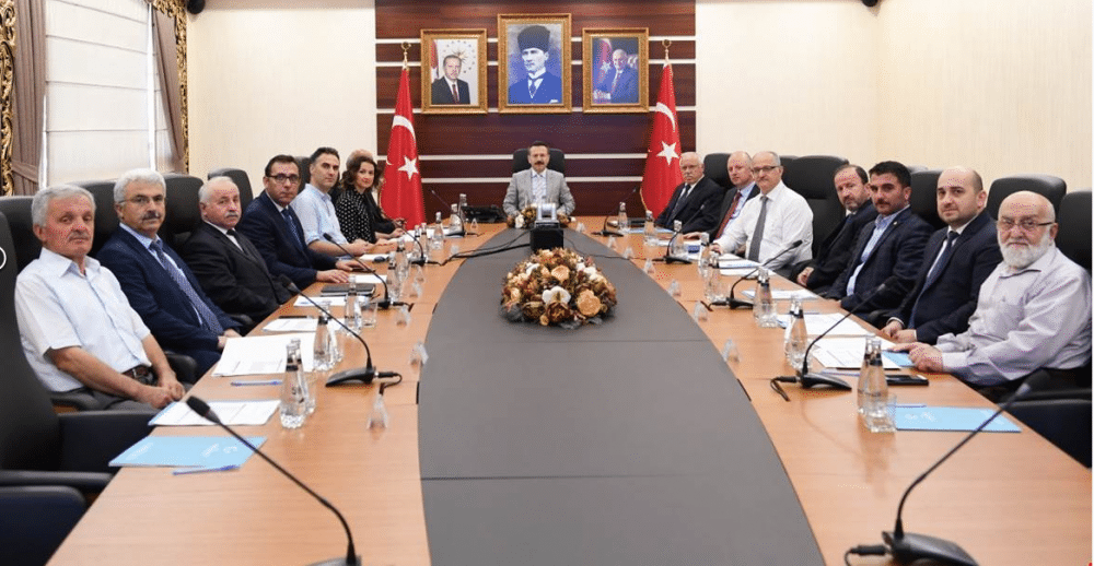Valilikte Vakıf toplantısı! Valilikte Vakıf toplantısı!