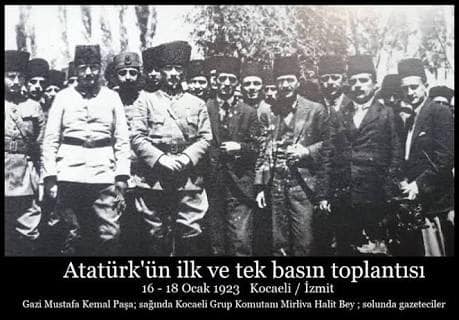 Türkiye Cumhuriyeti Kocaeli’de ilan edildi