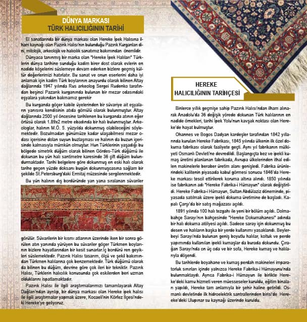 Hereke İpek Halı Fabrikası’na Tarihi Ziyaret Hereke İpek Halı Fabrikası’na Tarihi Ziyaret