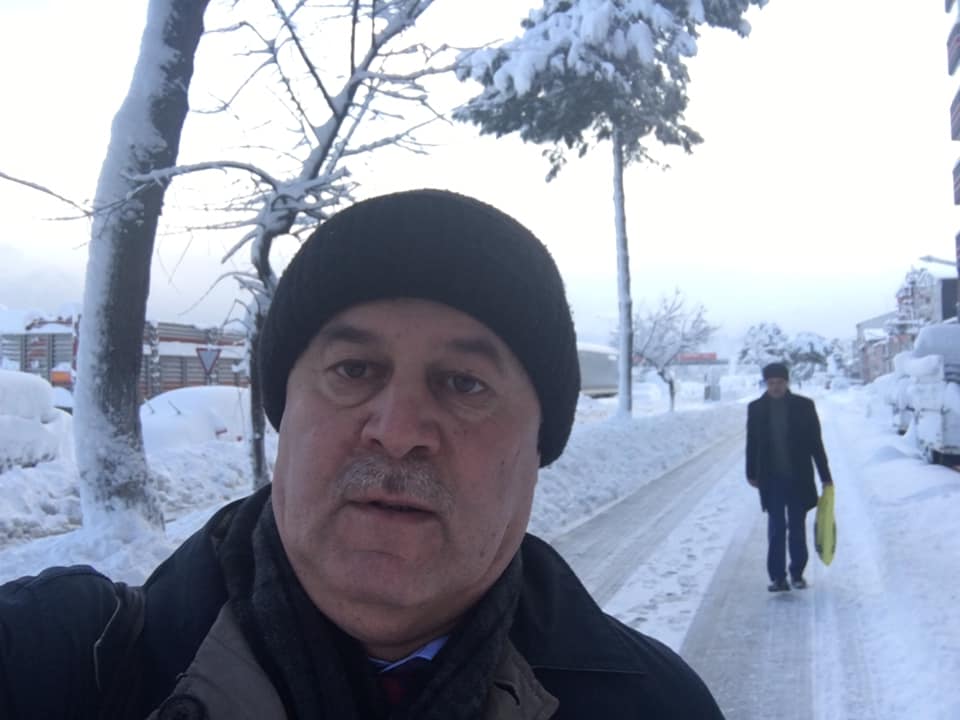 Kar hasretini giderip, çocukluk yıllarımızı yaşadık