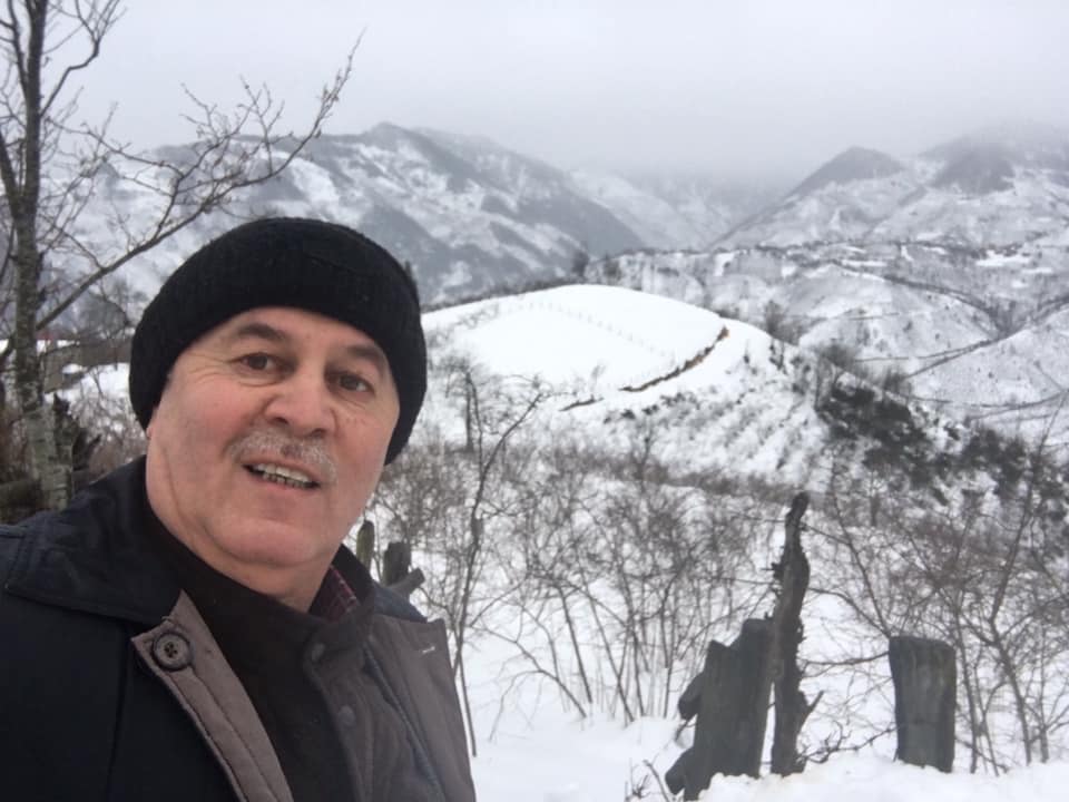 Köyümden kış manzaraları ile Karadeniz’e veda ediyorum