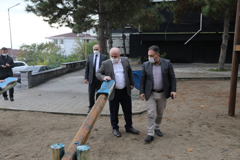 Bıyık, sahada çalışmaları inceledi