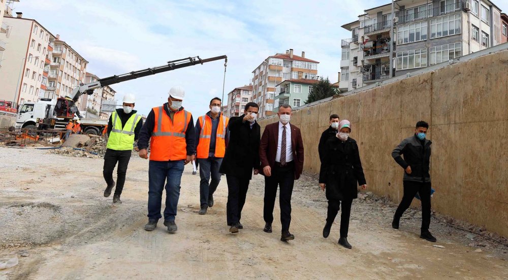 Büyükakın, ‘’10 bin kamyon hafriyat çıkardık’’