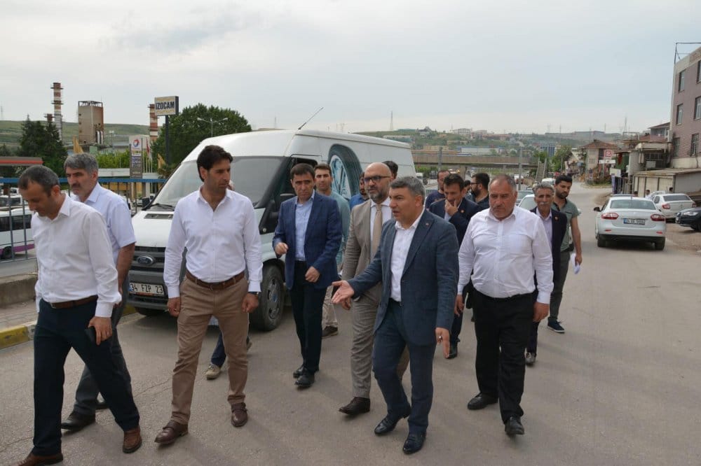 Şayir, çalışmaları yerinde inceledi