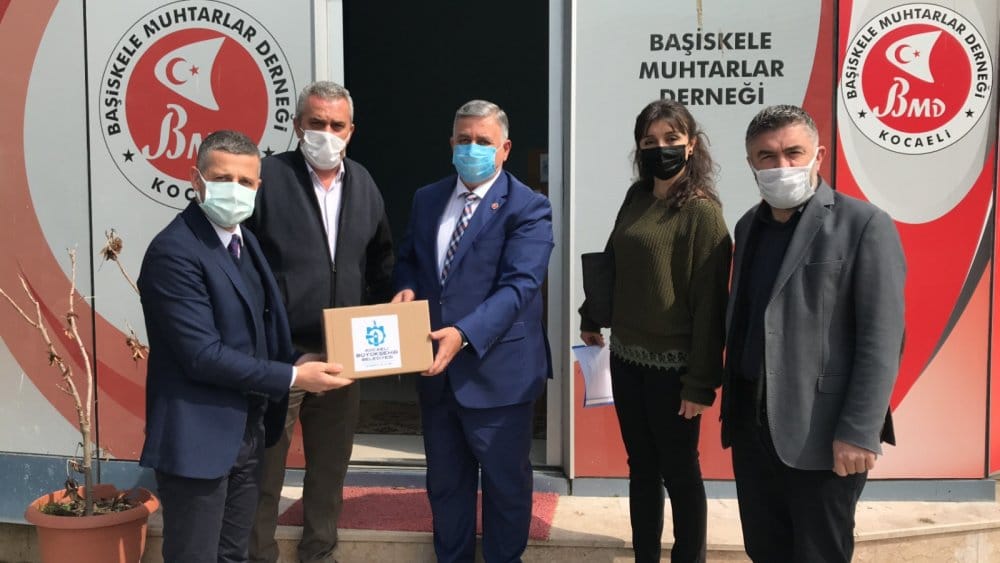 Büyükşehir’den muhtarlara kırtasiye desteği