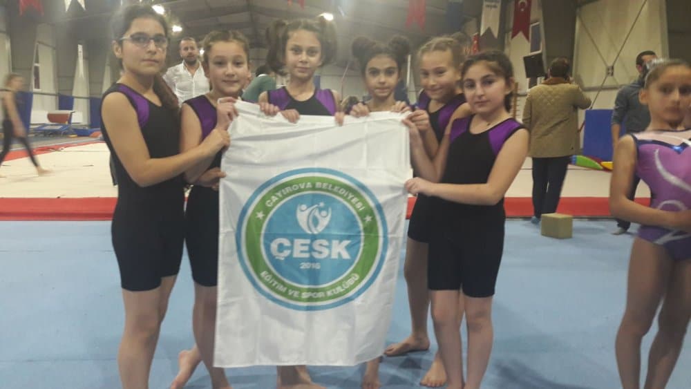 ÇESK Jimnastik gururumuz oldu ÇESK Jimnastik gururumuz oldu