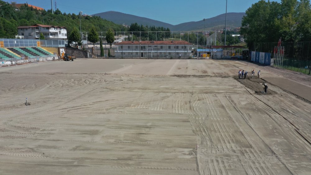 Derince Stadında sona gelindi