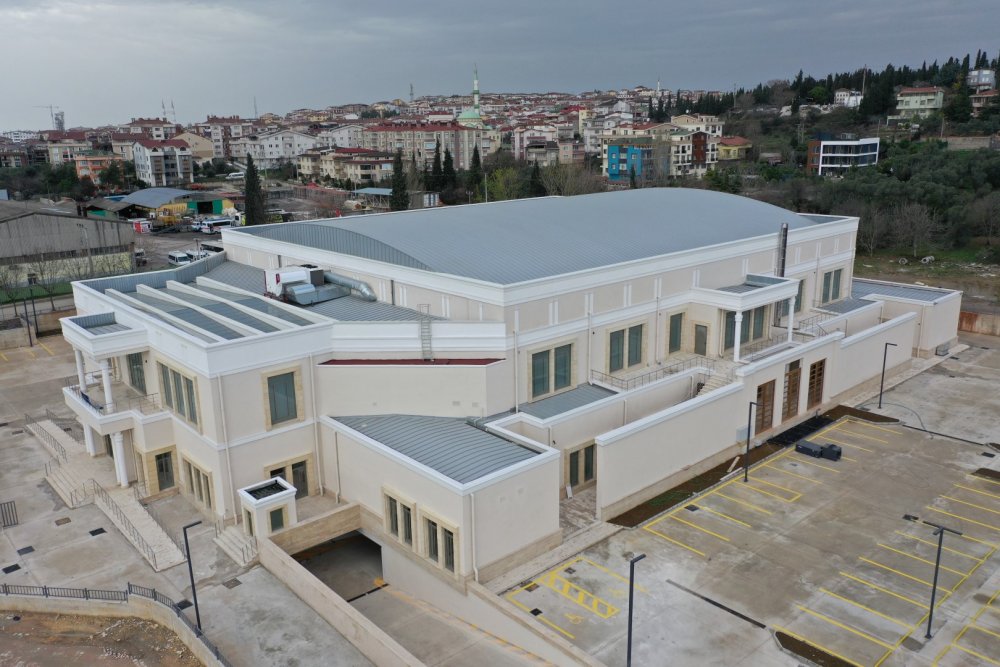 Darıca Spor Salonu tamamlandı Darıca Spor Salonu tamamlandı