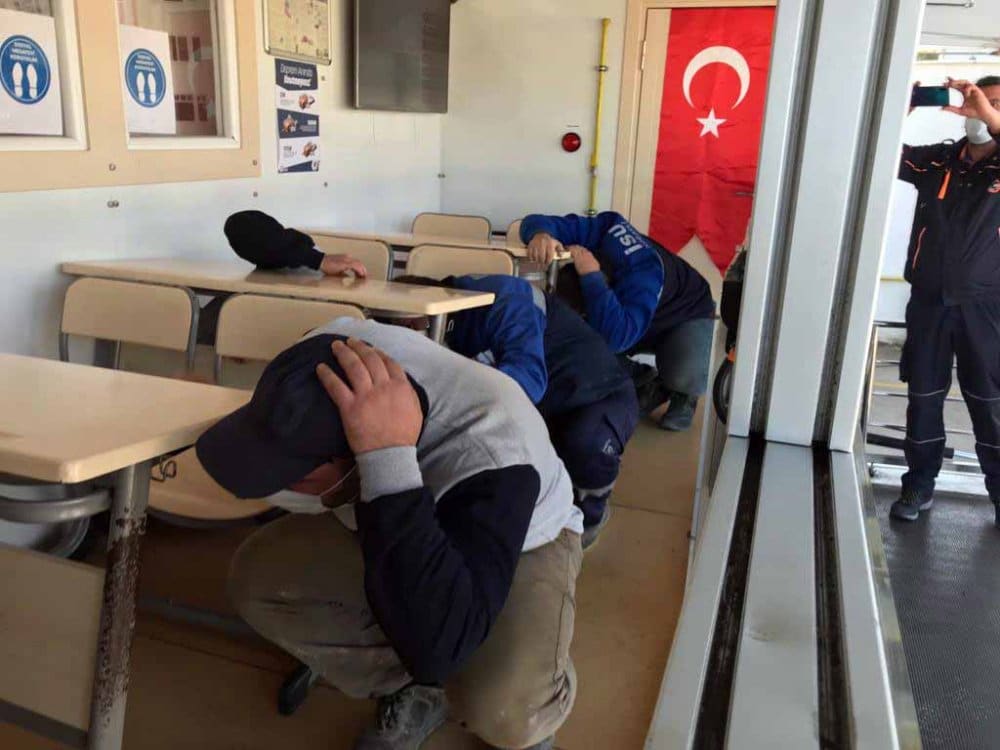 İSU personeline AFAD’tan deprem eğitimi İSU personeline AFAD’tan deprem eğitimi