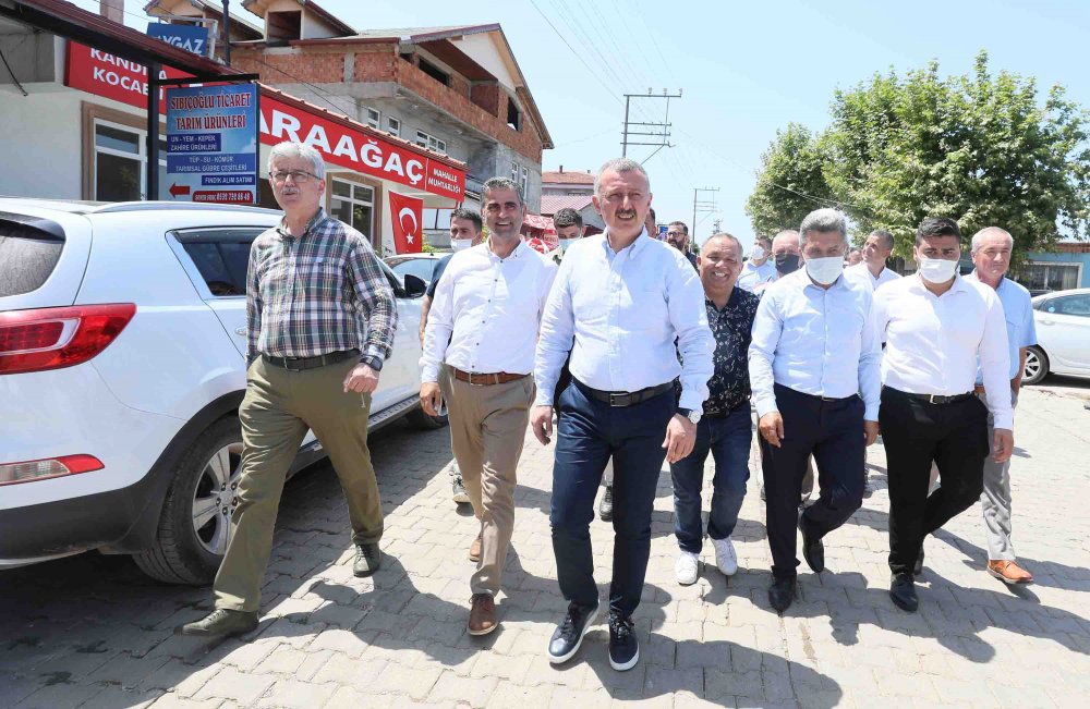 Büyükakın, “Altyapı problemlerini gidereceğiz’’ Büyükakın, “Altyapı problemlerini gidereceğiz’’