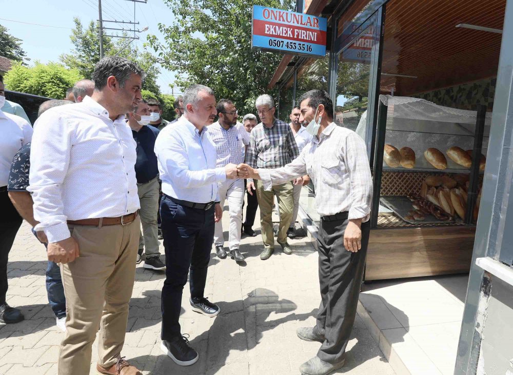 Büyükakın, “Altyapı problemlerini gidereceğiz’’ Büyükakın, “Altyapı problemlerini gidereceğiz’’