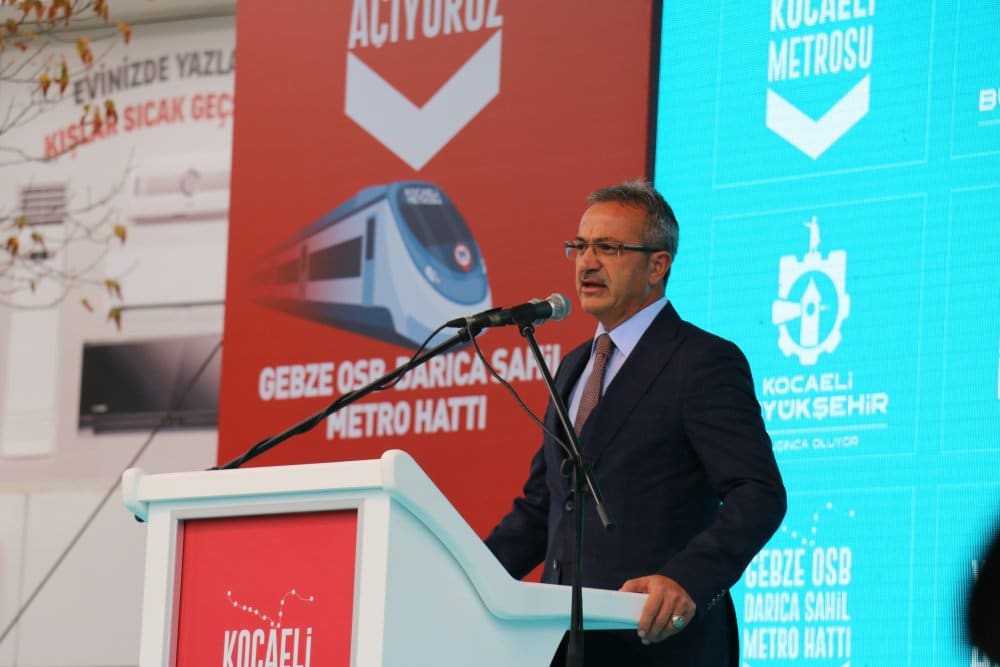 Gebze OSB-Darıca Metrosu'nun Temeli Atıldı! Gebze OSB-Darıca Metrosu'nun Temeli Atıldı!