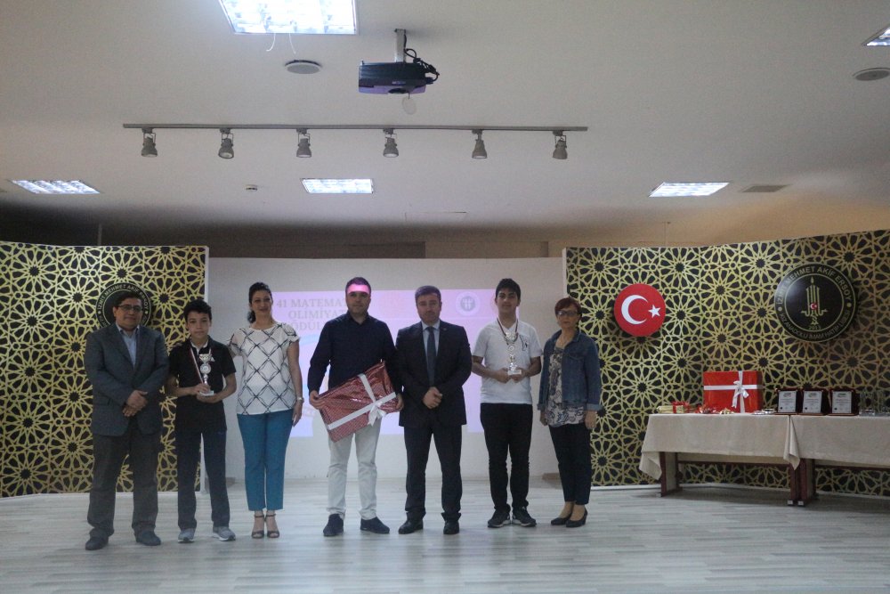 41 Matematik olimpiyatları ödül töreni yapıldı 41 Matematik olimpiyatları ödül töreni yapıldı