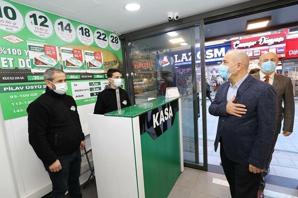 Gebzeli esnaflara ilk hayırlı olsun Büyükgöz’den Gebzeli esnaflara ilk hayırlı olsun Büyükgöz’den