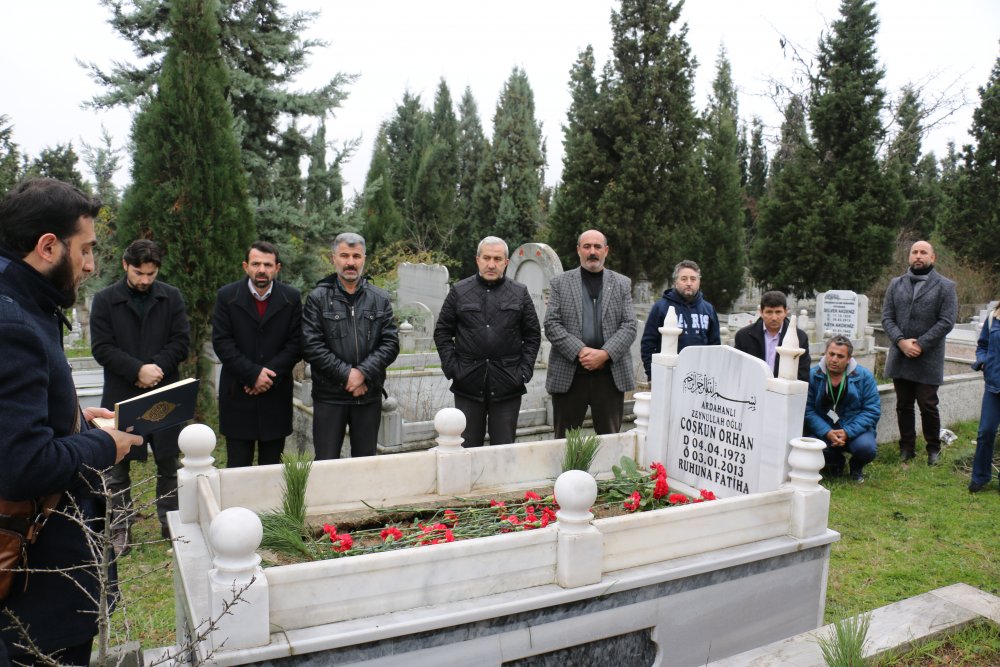 Gazeteciler Coşkun Orhan’ı andı Gazeteciler Coşkun Orhan’ı andı