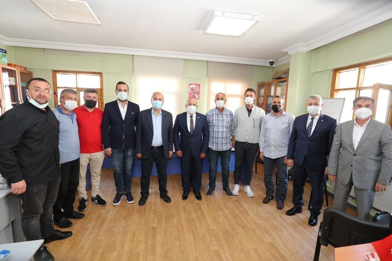Büyükgöz ziyaretlerine devam ediyor!