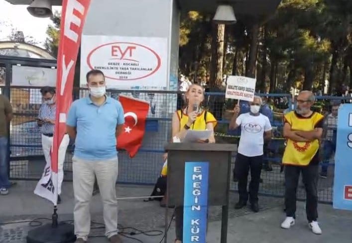 Emeğin Kürsüsü Gebze’de Kuruldu Emeğin Kürsüsü Gebze’de Kuruldu