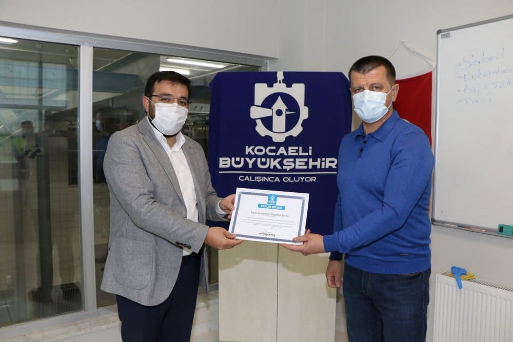 Ukraynalı heyet Büyükşehir’in mezbahasına hayran kaldı