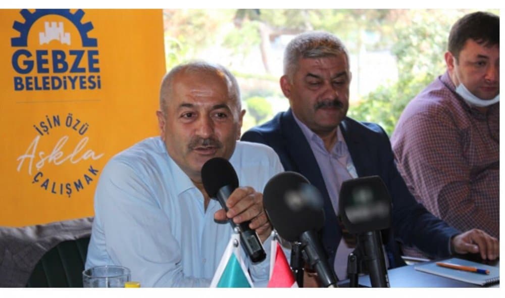 Gebze Belediye Başkanı’ndan Su ve Proje Açıklaması