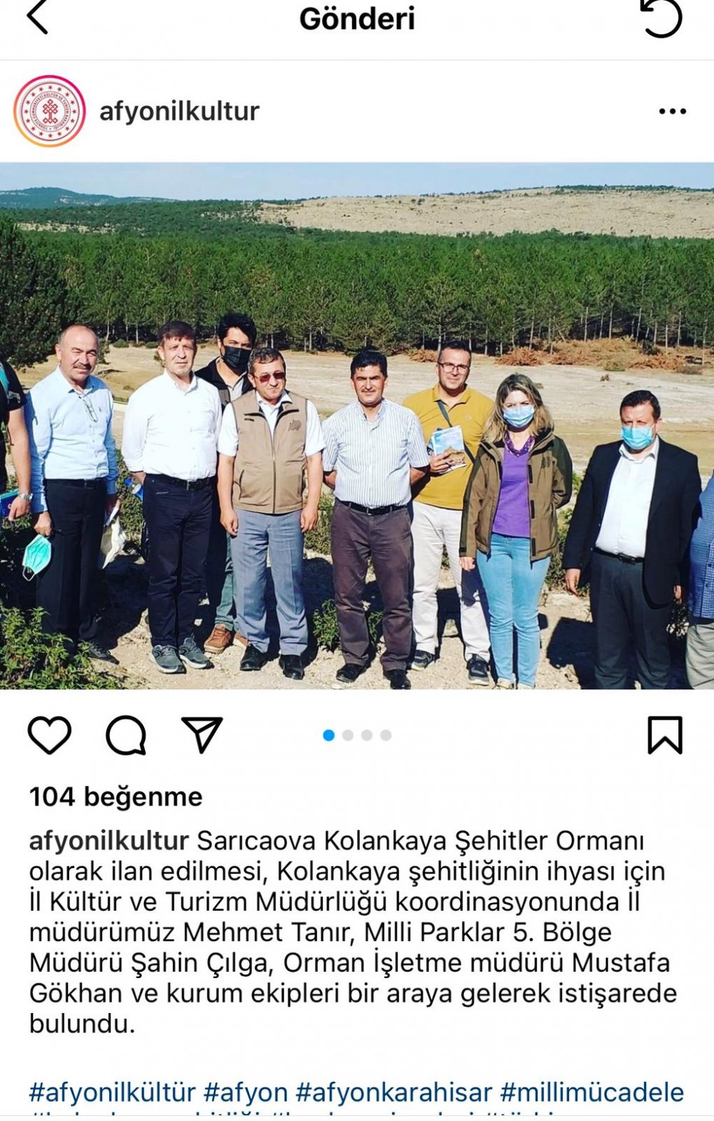 Afyon’da Kocaeli Gurup Komutanlığı Şehit Mezarları Bulundu