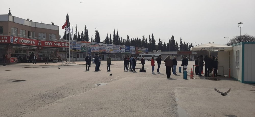 Gebze Otogar’da tüm seferler iptal!