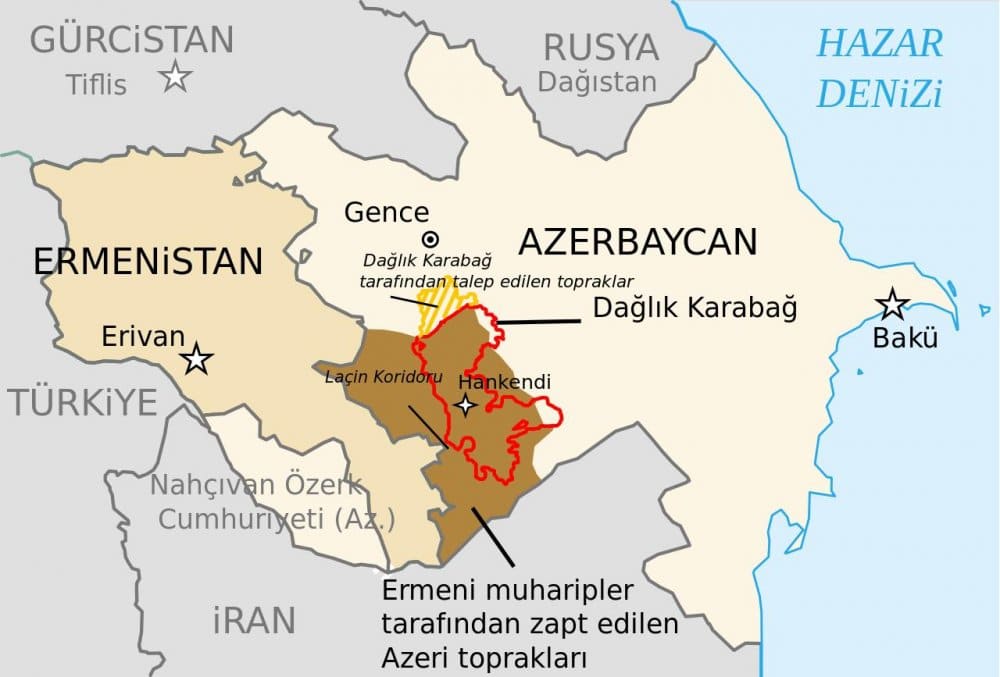 Azerbaycan ve Ermenistan Savaşı 