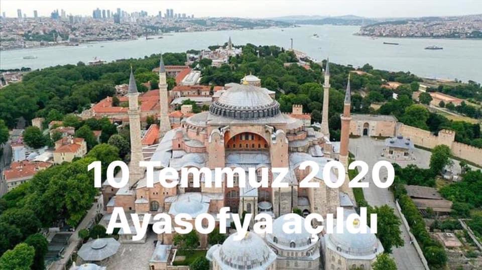 Ayasofya’da 86 Yıl Sonra İlk Cuma Namazı