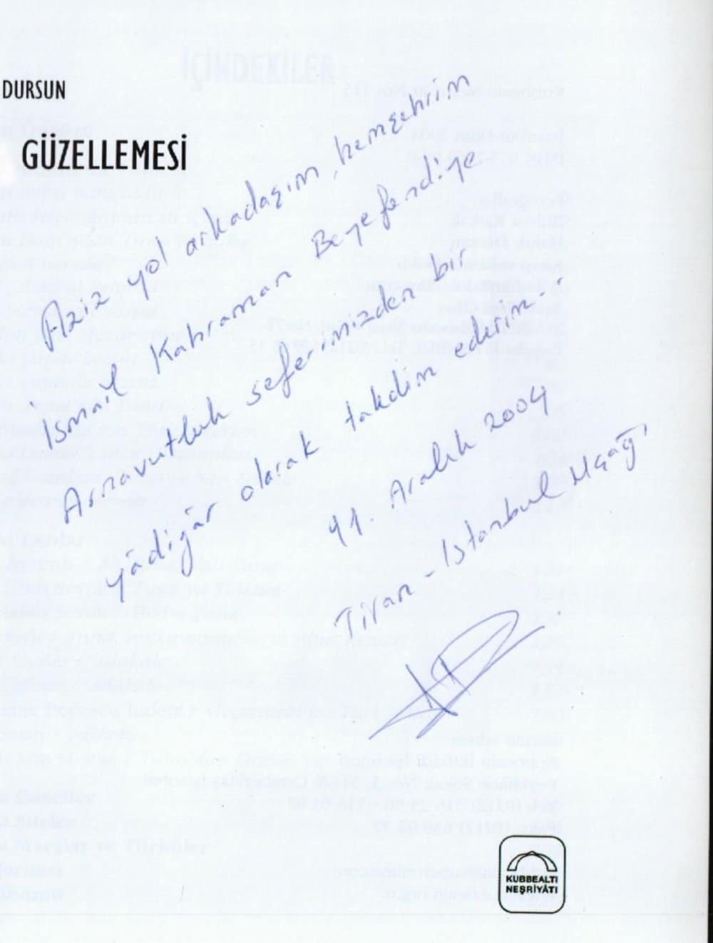 Haluk Dursun ile Belgeselcilik Anılarım