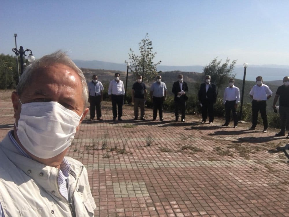 Vali Yavuz ve Başkan Büyükakın, Nuh Çimento Taş Ocağına Dur Demeli