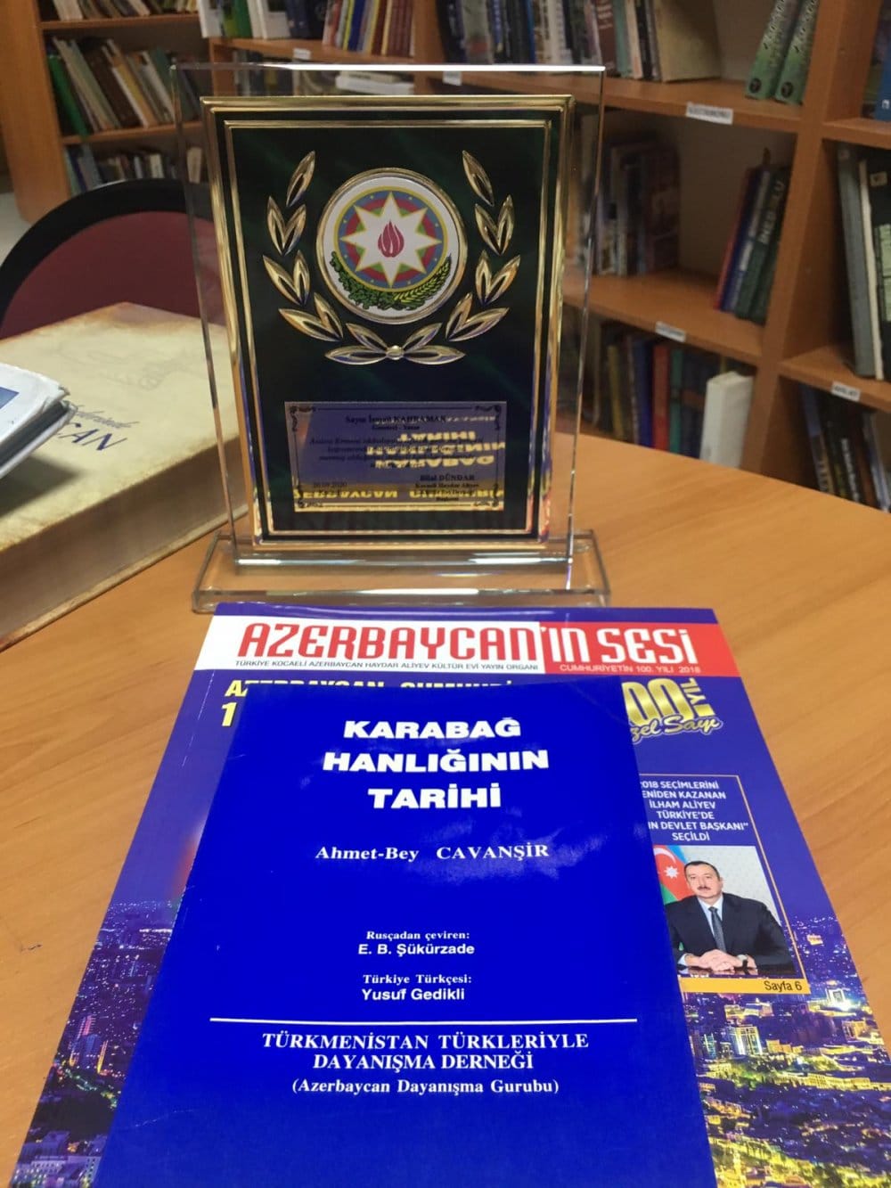 İKTAV Araştırma Merkezi’nde Azerbaycan Kitapları Sergisi
