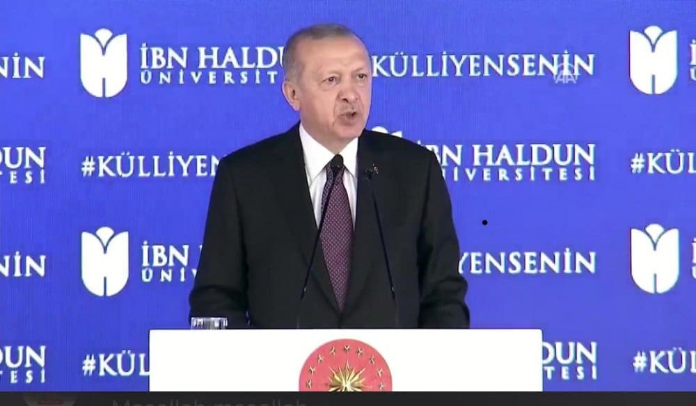 CUMHURBAŞKANI’NDAN TARİHİ EĞİTİM KÜLTÜR KONUŞMASI