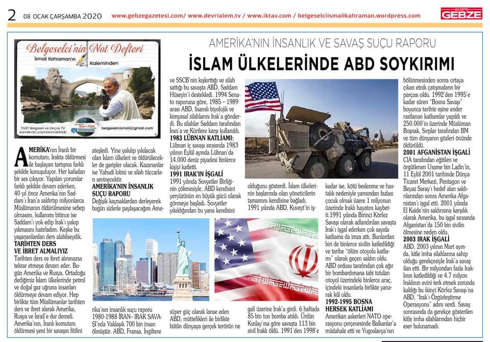 Amerika’nın parçalanma sürecine canlı şahitlik yapıyoruz