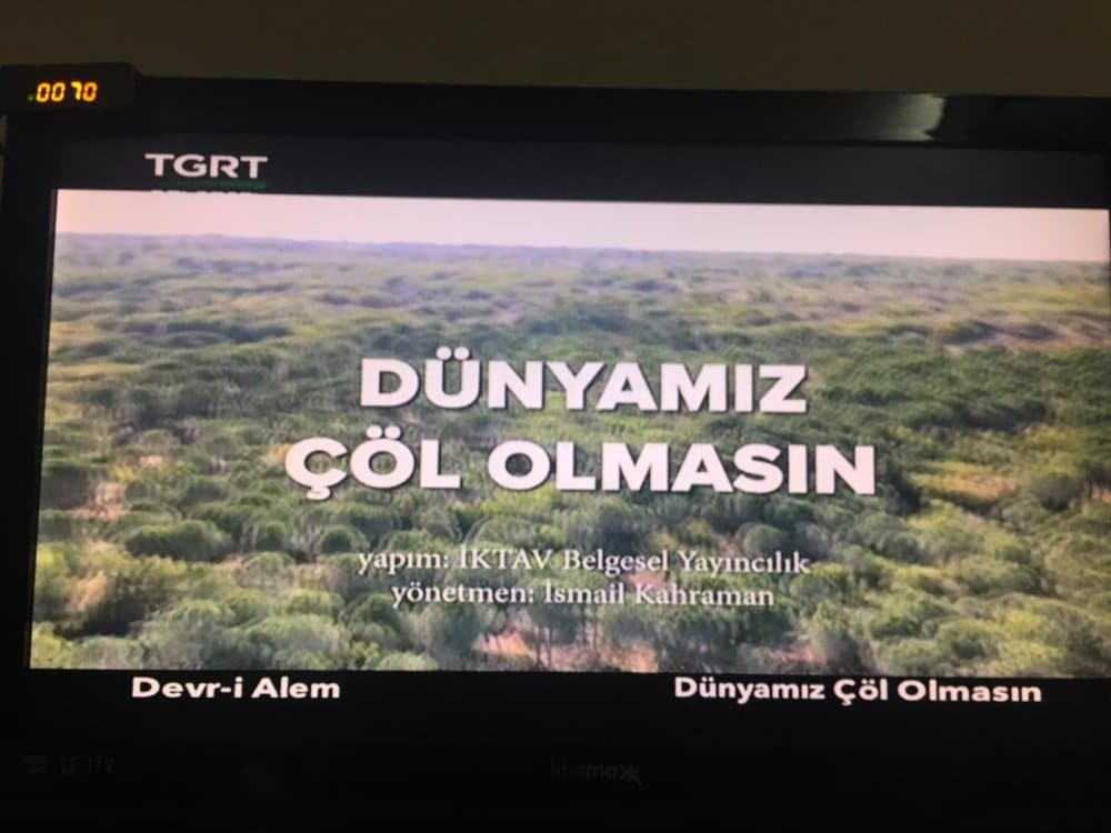 Ülkemiz ve Dünyamız Çöl Olmasın Belgesellerimiz Büyük İlgi Görüyor 