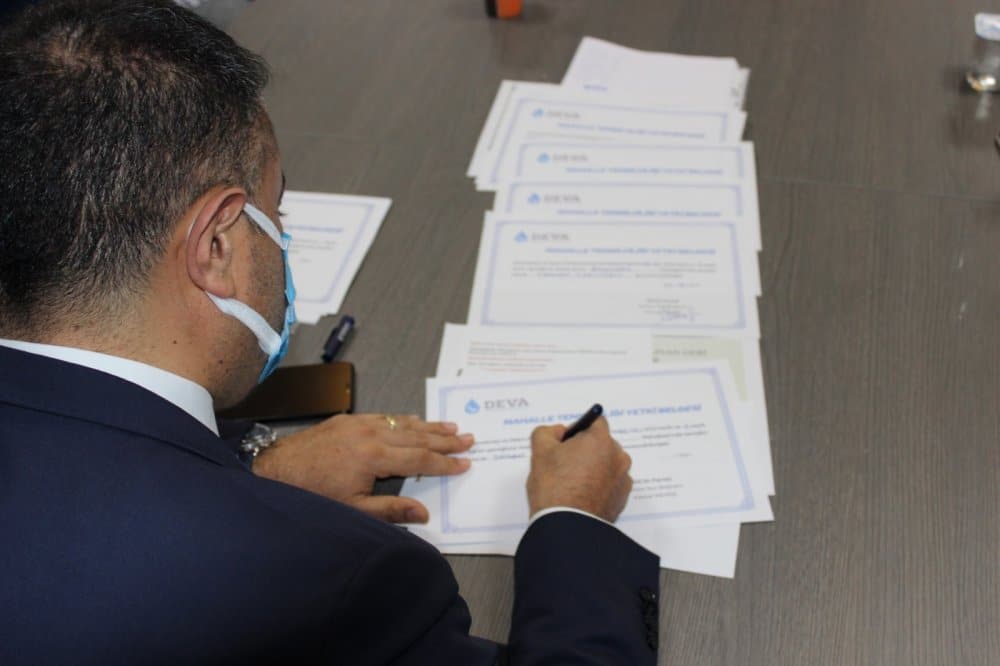 Mahalle başkanları ataması yapıldı