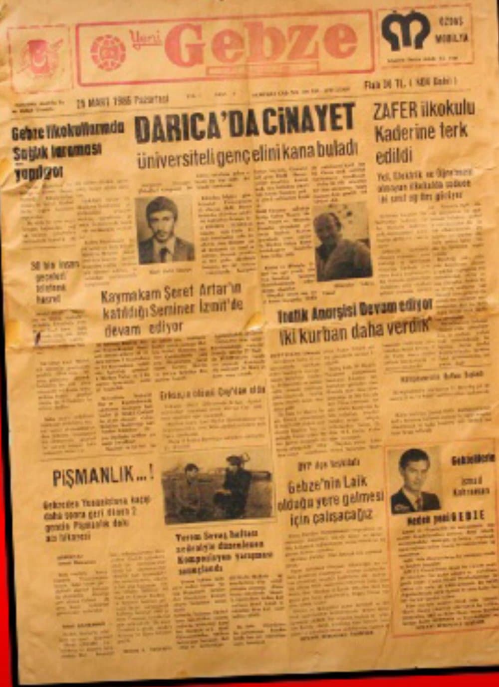 Gebze Gazetesi'nin Kuruluşu ve Gazetecilik Anılarım