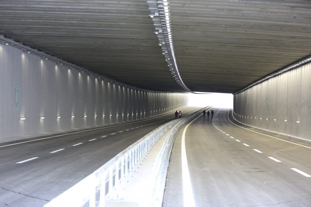 Karamürsel Köprülü Kavşağı trafiğe açıldı Karamürsel Köprülü Kavşağı trafiğe açıldı
