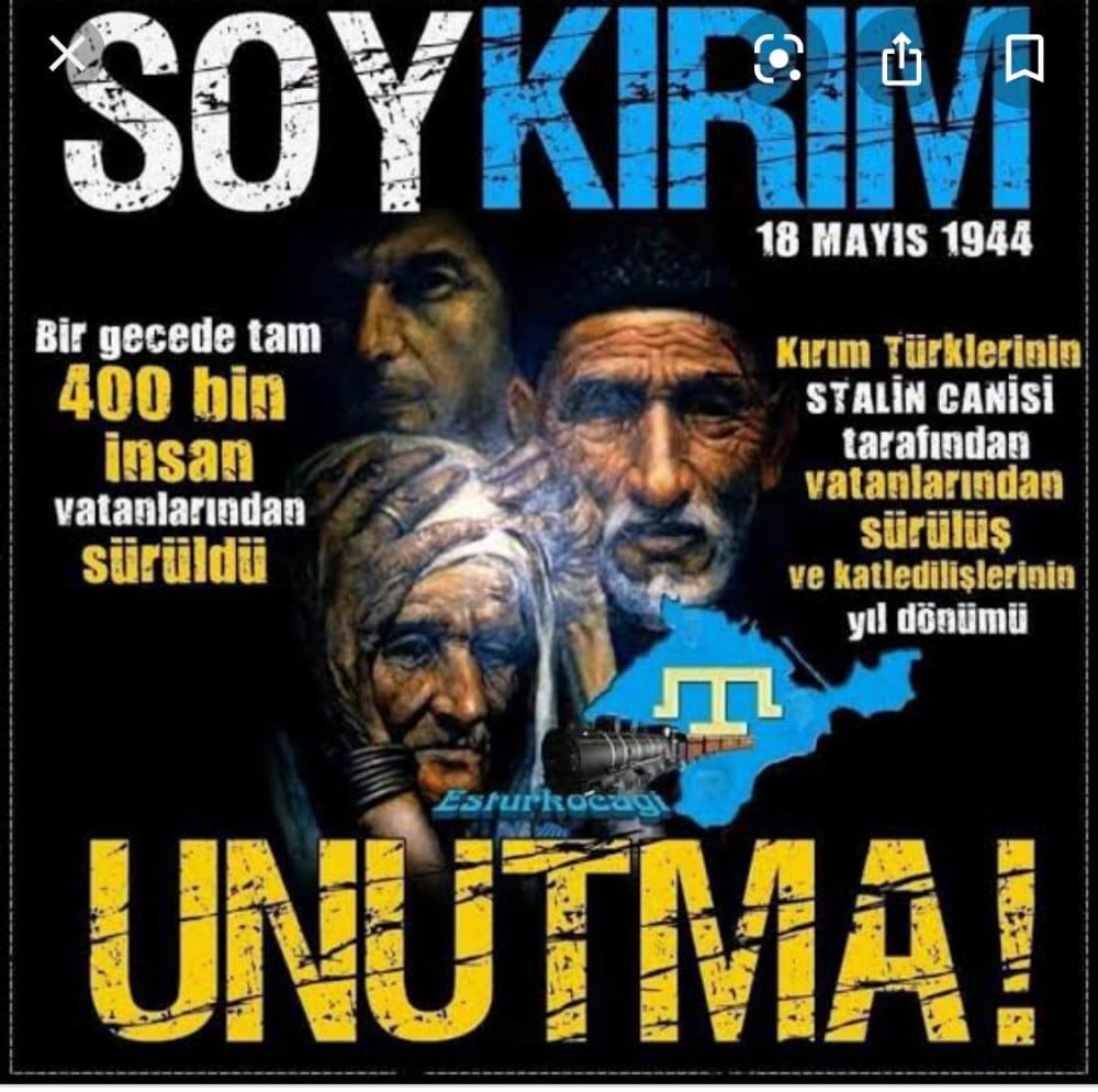 Kırım Tarar Sürgününün 77. Yılı Kırım Tarar Sürgününün 77. Yılı