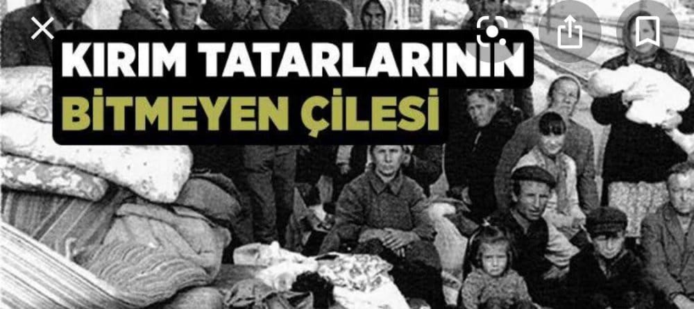 Kırım Tarar Sürgününün 77. Yılı Kırım Tarar Sürgününün 77. Yılı