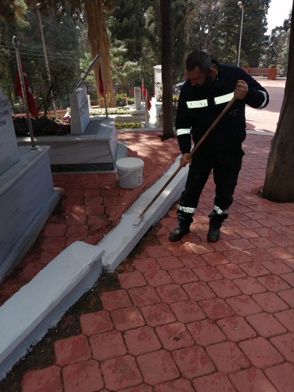İzmit Namazgah Şehitliği 18 Mart’a hazırlandı İzmit Namazgah Şehitliği 18 Mart’a hazırlandı