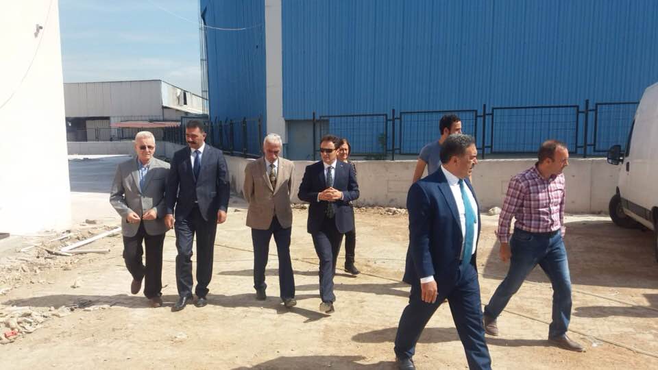 Muallimköy MTAL’nin yeni binasını incelediler! Muallimköy MTAL’nin yeni binasını incelediler!