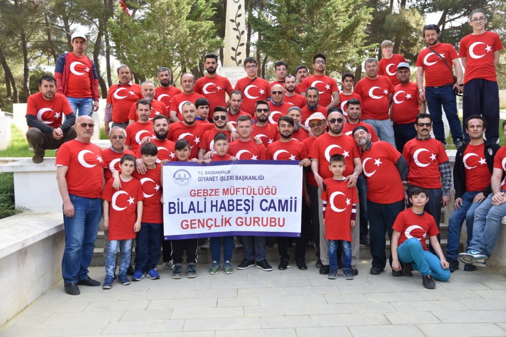 Çanakkale’de ecdadı yâd ettiler Çanakkale’de ecdadı yâd ettiler