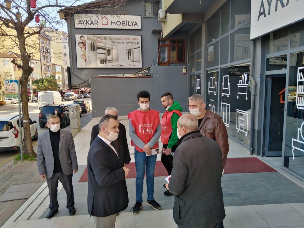 Yeniden Refah Gebze, esnafla buluştu! Yeniden Refah Gebze, esnafla buluştu!