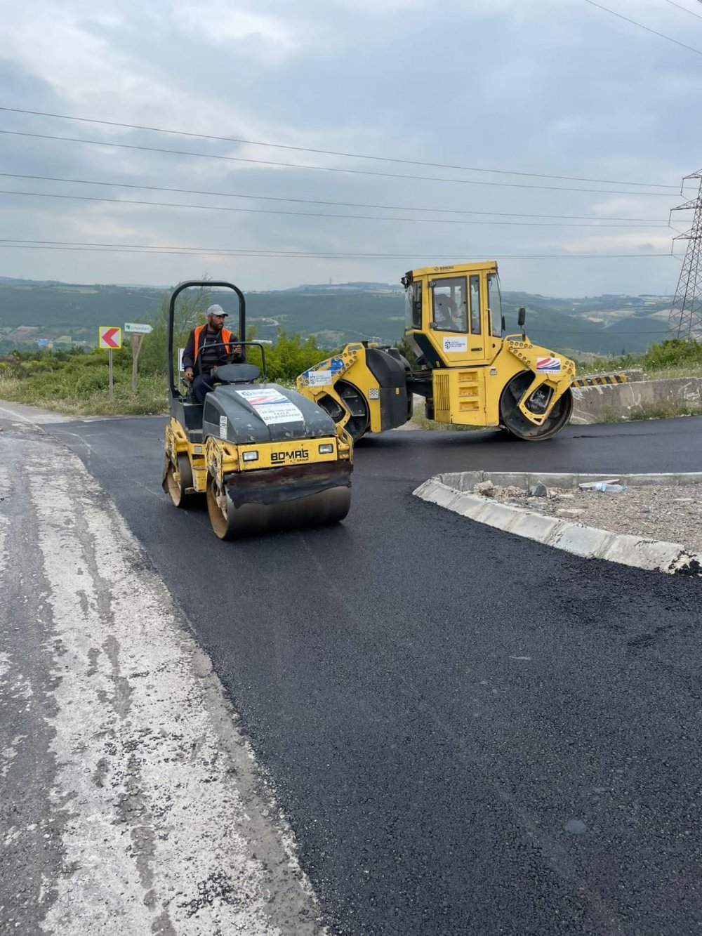 Gebze Tavşanlı’da yol konforu arttırılıyor