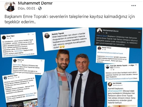 Gençler istedi, Şayir yaptı