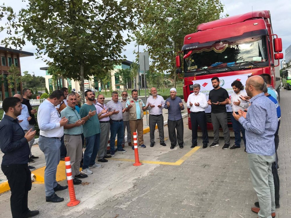 Kocaeli'den Suriye'ye 187. Yardım Tırı!
