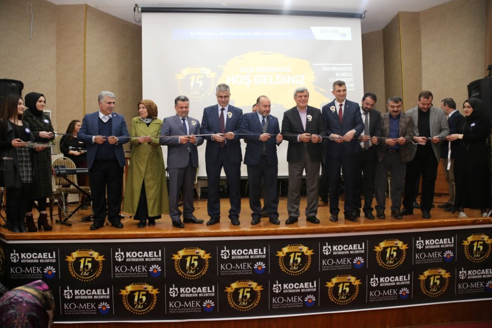 KO-MEK ilçe sergileri başladı! KO-MEK ilçe sergileri başladı!