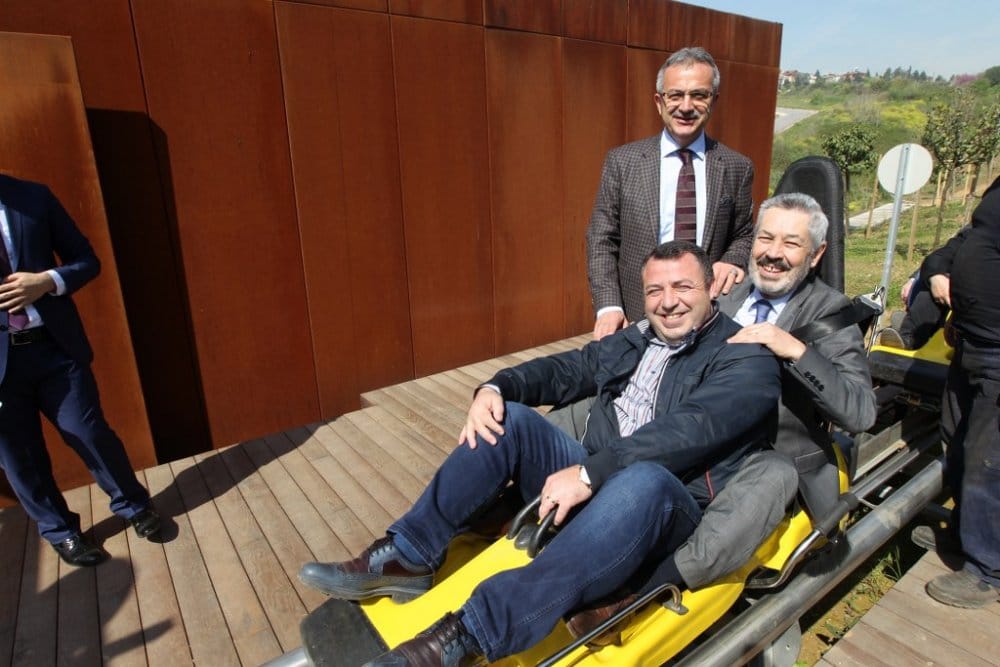Meclis üyeleri Macera’yı test etti! Meclis üyeleri Macera’yı test etti!