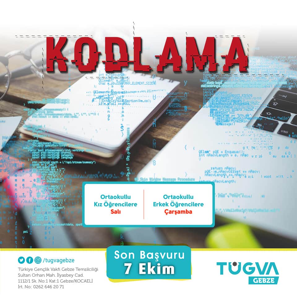 TÜGVA’da kış dönemi kursları başlıyor! TÜGVA’da kış dönemi kursları başlıyor!