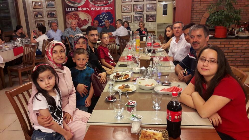 Tahsin Turgay dostlarını ağırladı!
