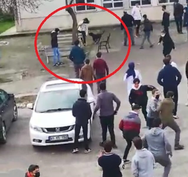 Liseden köpek saldırısına dair açıklama Liseden köpek saldırısına dair açıklama